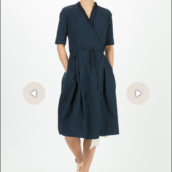 Hannoh Wessel Ratti Wrap Dress Size 42 - Picture 1 of 7